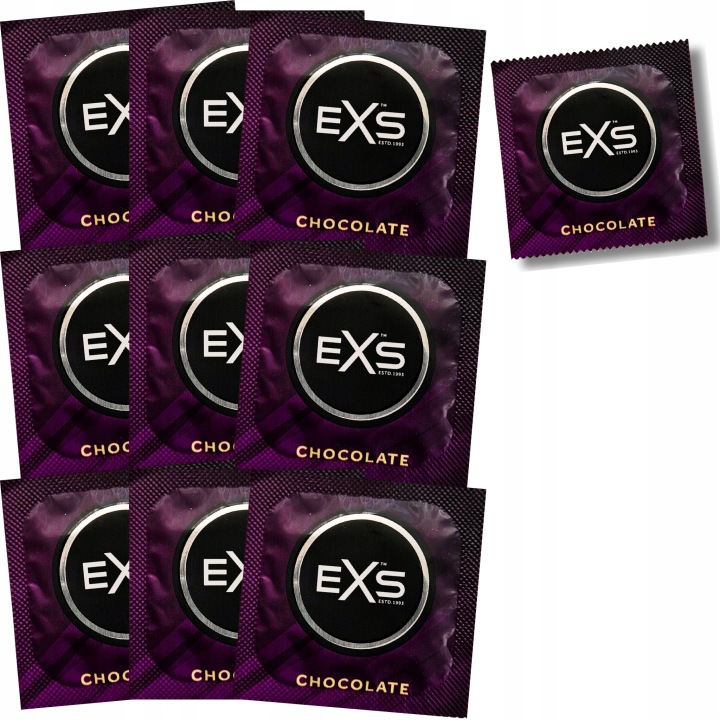EXS Schokolade Kondome 50 Stück aromatisierte Latexkondome