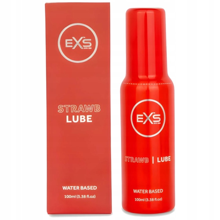 exs strawberry lube 100 ml erdbeer gleitgel