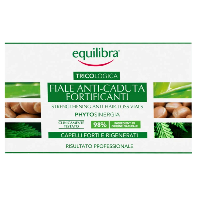 Equilibra Tricologica Ampullen gegen Haarausfall 10 x 8 ml – stärken Haare und fördern Wachstum