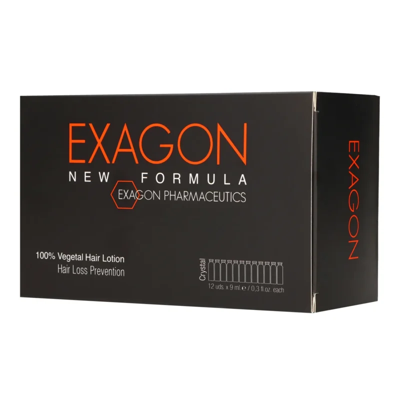 Exagon New Formula Ampullen gegen Haarausfall 12 x 9 ml – stärkt Haar und fördert Wachstum