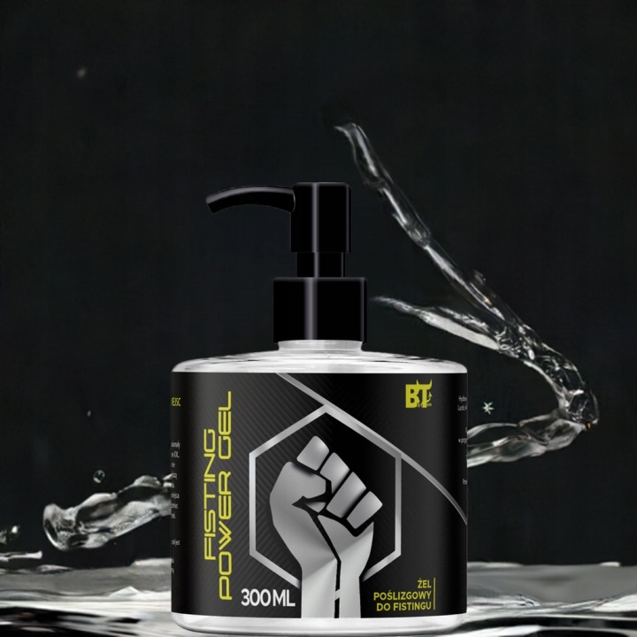 Big Tom Fisting Power Gel 300 ml dickes Fisting Gleitgel mit Pumpe