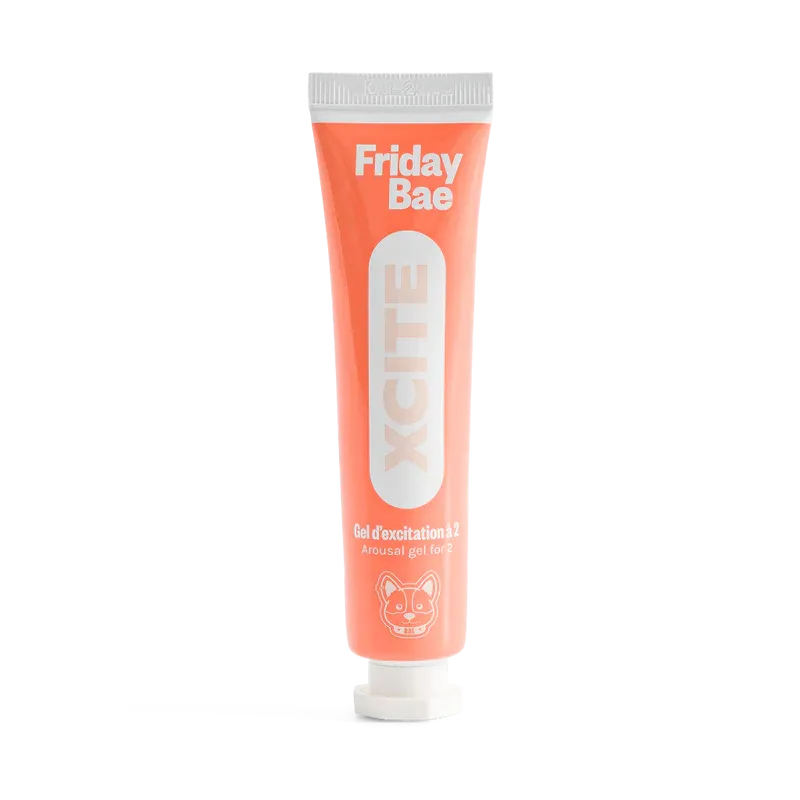 Friday Bae Xcite stimulierendes Gel unisex 15 ml – luststeigerndes Intimgel mit kühlend-wärmendem Effekt