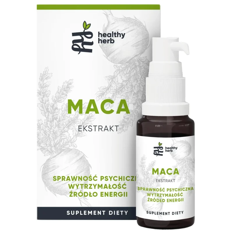Healthy Herb Maca Extrakt Spray 30 ml mit Lepidium meyenii für Energie und Vitalität