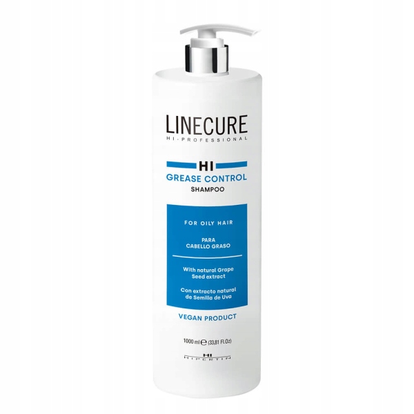 Hipertin Linecure Grease Control Shampoo 1000 ml Shampoo für fettiges Haar