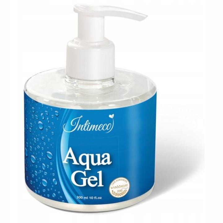 Intimeco Aqua Gleitgel 300 ml wasserbasiertes Intimgel mit Spender