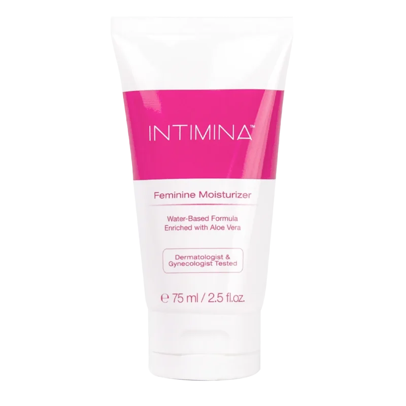 Intimina Feuchtigkeitsgel für Frauen 75 ml – wasserbasiertes Intimgel mit Aloe Vera