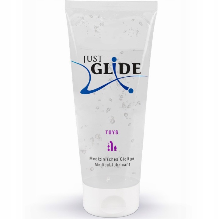 Just Glide Toy Lube 200 ml wasserbasiertes Gleitgel für Sexspielzeug Made in Germany