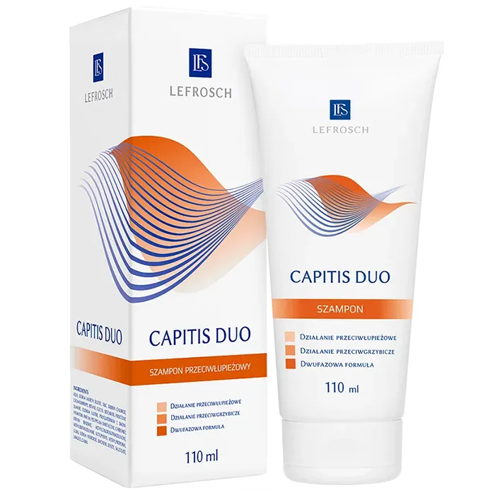 Lefrosch Capitis Duo Anti-Schuppen und antimykotisches Shampoo 110 ml