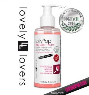 lovely lovers lollypop tasty lube 150 ml kirsch gleitgel