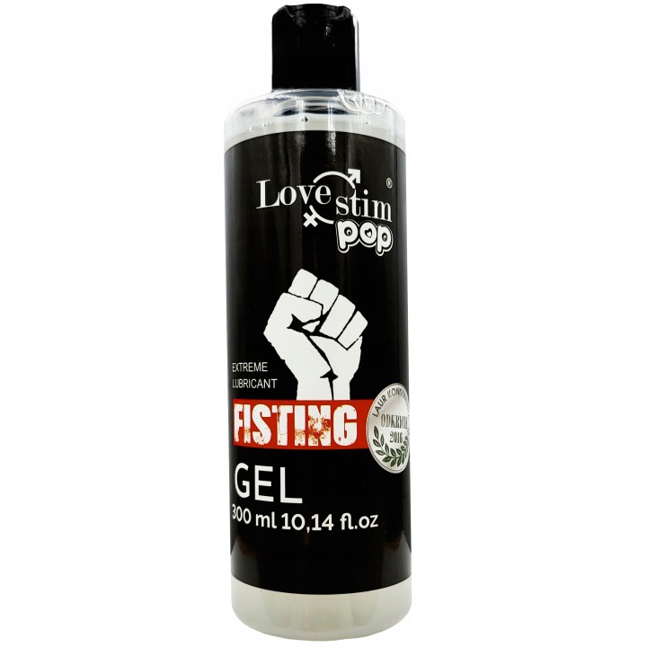 LoveStim Fisting Gel 300 ml wasserbasiertes Anal und Vaginal Gleitgel