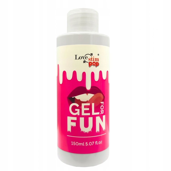 lovestim gel for fun 150 ml künstliches sperma und gleitgel