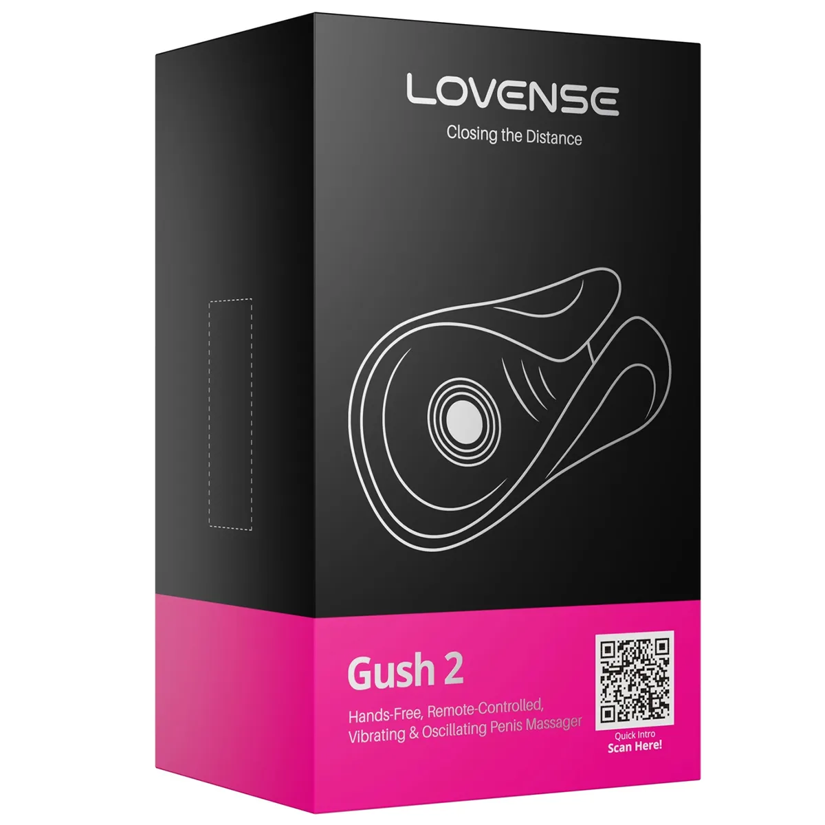 Lovense Gush 2 App gesteuerter Masturbator für Männer aus Premium-Silikon