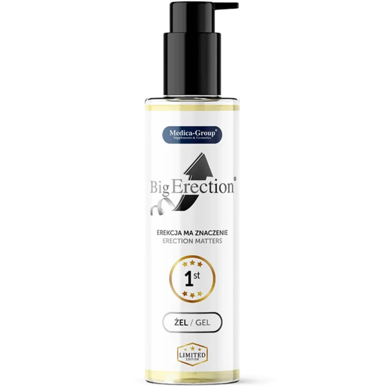 Medica-Group Big Erection Gel 150 ml – Intimgel für Männer zur Unterstützung einer starken und langen Erektion