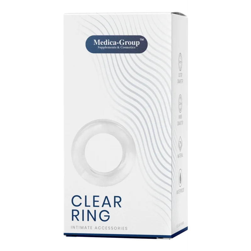 Medica-Group Clear Ring elastischer Erektionsring für Männer