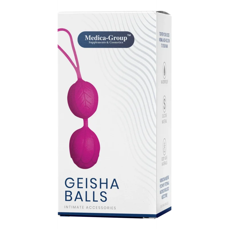 Medica-Group Geisha Balls Liebeskugeln aus Silikon für Beckenbodentraining