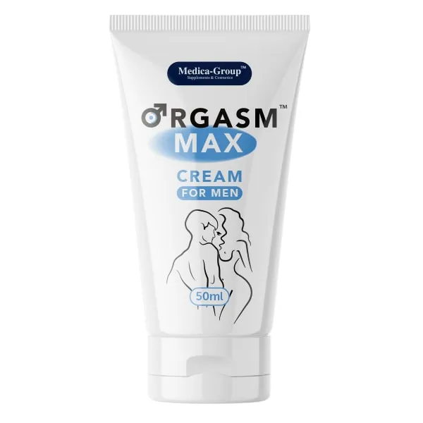 Medica-Group Orgasm Max Cream for Men 50 ml – Intimcreme für Männer zur Unterstützung einer starken Erektion