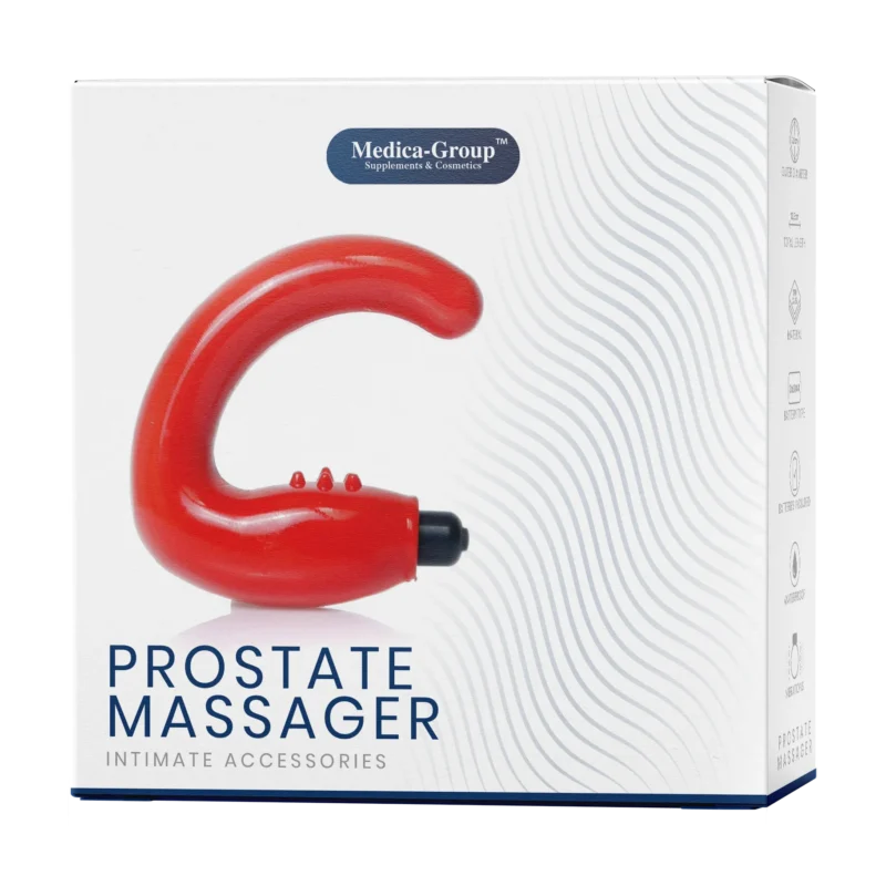 Vibrierender Prostatamassager Medica-Group für Männer – ergonomischer Prostata Stimulator mit Vibration