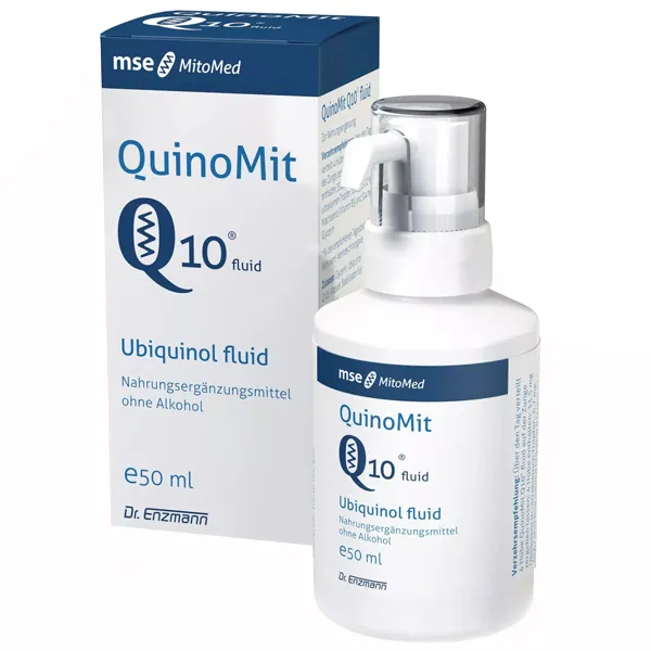 Mito-Pharma QuinoMit Q10 Fluid 50 ml – flüssiges Ubiquinol mit Niacin