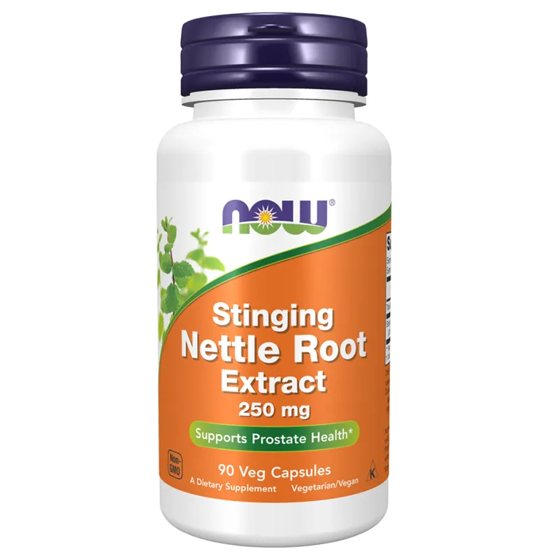 NOW Foods Stinging Nettle Root Extract 250 mg 90 vegane Kapseln mit Brennnesselwurzel für Prostata und Männergesundheit