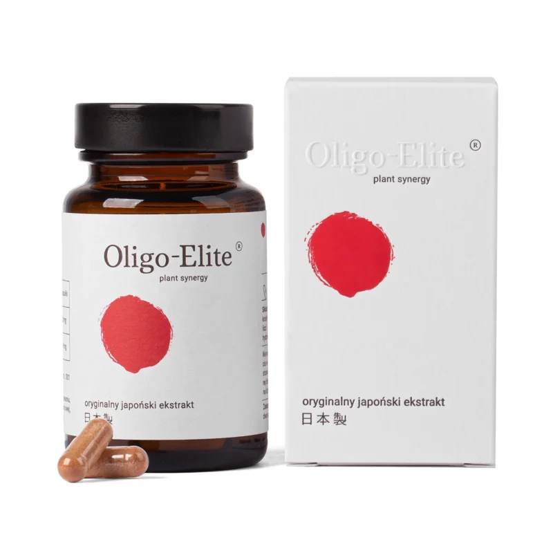 Oligo-Elite 30 Kapseln Nahrungsergänzung mit Polyphenolen aus Lychee und grünem Tee für Zellschutz