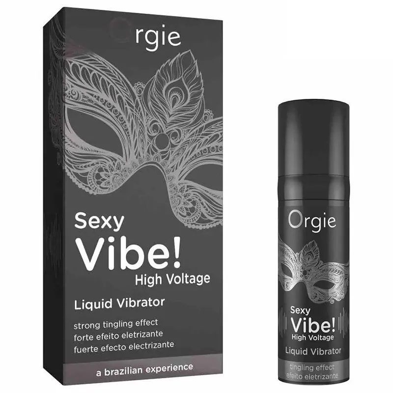 Orgie Sexy Vibe High Voltage vibrierendes Intimgel 15 ml mit Kribbeleffekt