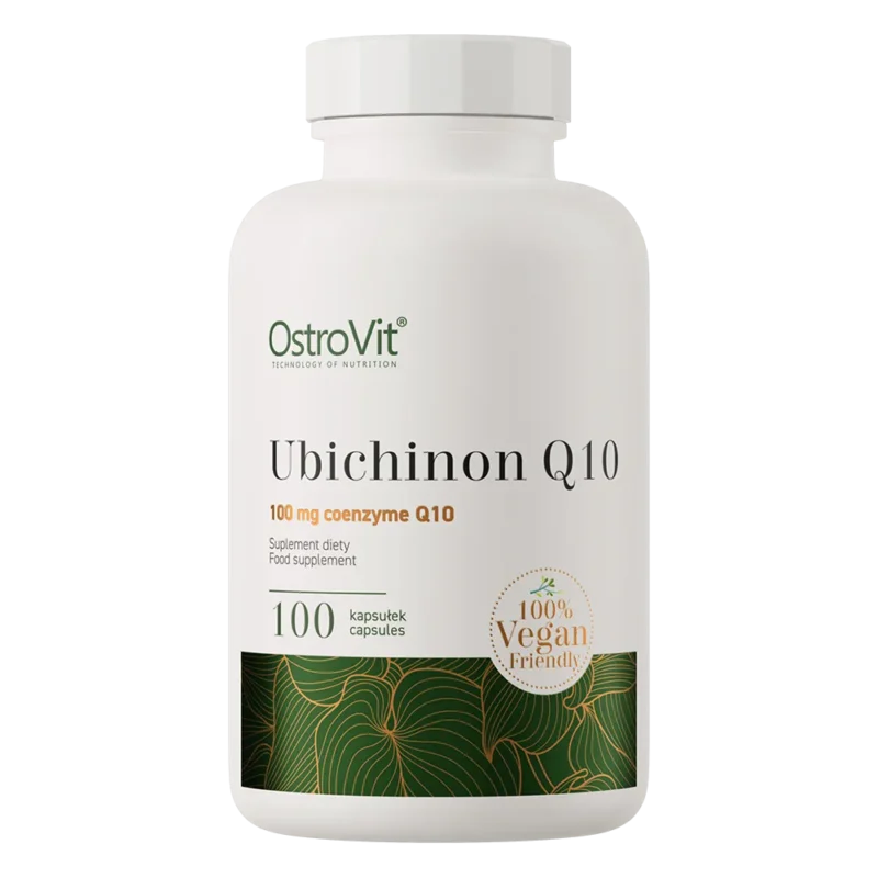 OstroVit Ubichinon Q10 100 mg 100 Kapseln – veganes Coenzym Q10 Supplement