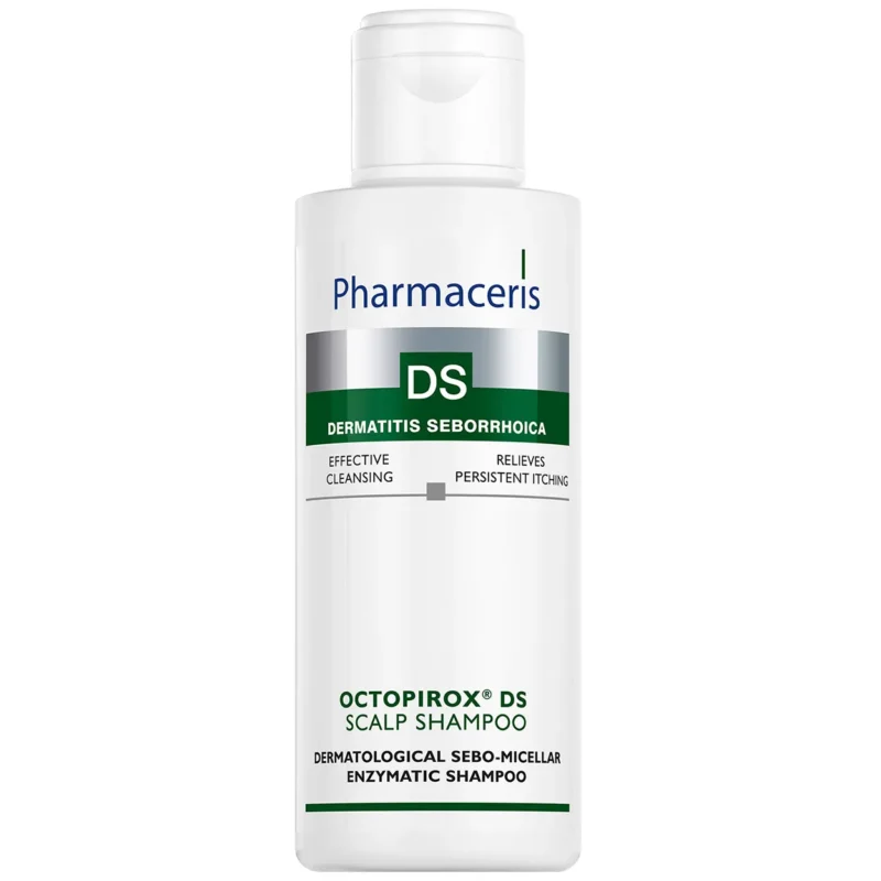 Pharmaceris DS Octopirox dermatologisches Shampoo gegen Schuppen und fettige Kopfhaut 125 ml
