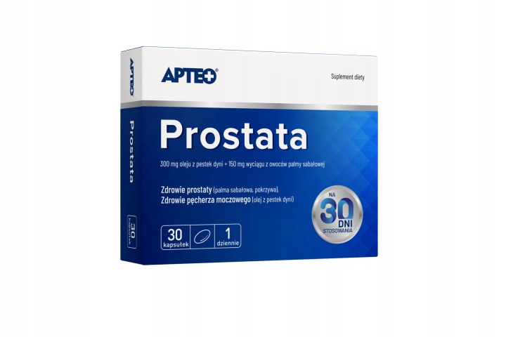 Prostata APTEO Kapseln mit Sägepalme, Brennnessel und Kürbiskernöl für Prostata-Gesundheit bei Männern ab 40