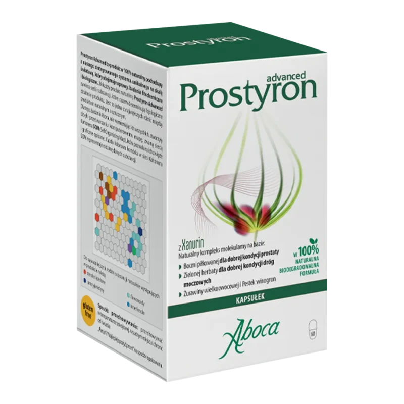 Prostyron Advanced 60 Kapseln Nahrungsergänzung für Prostata und Harnsystem mit Sägepalme und Cranberry