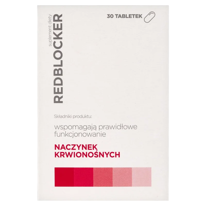 Redblocker 30 Tabletten Nahrungsergänzung für empfindliche Haut und Gefäße mit Vitamin C und Bioflavonoiden