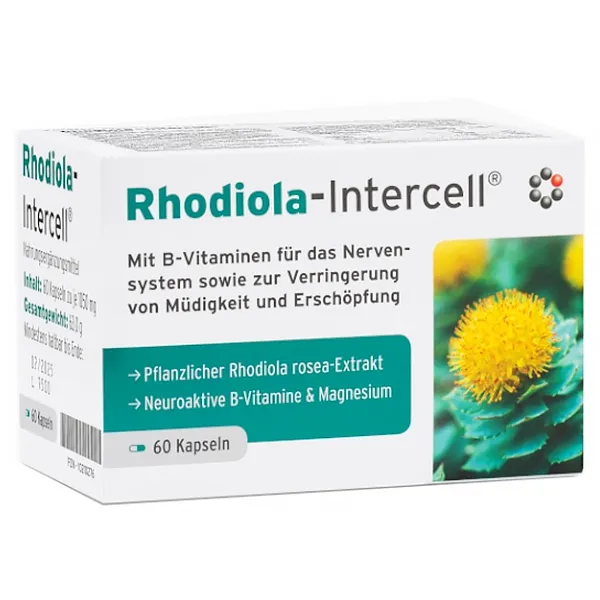 Rhodiola, Nahrungsergänzung, Adaptogen, Energie, Nervensystem