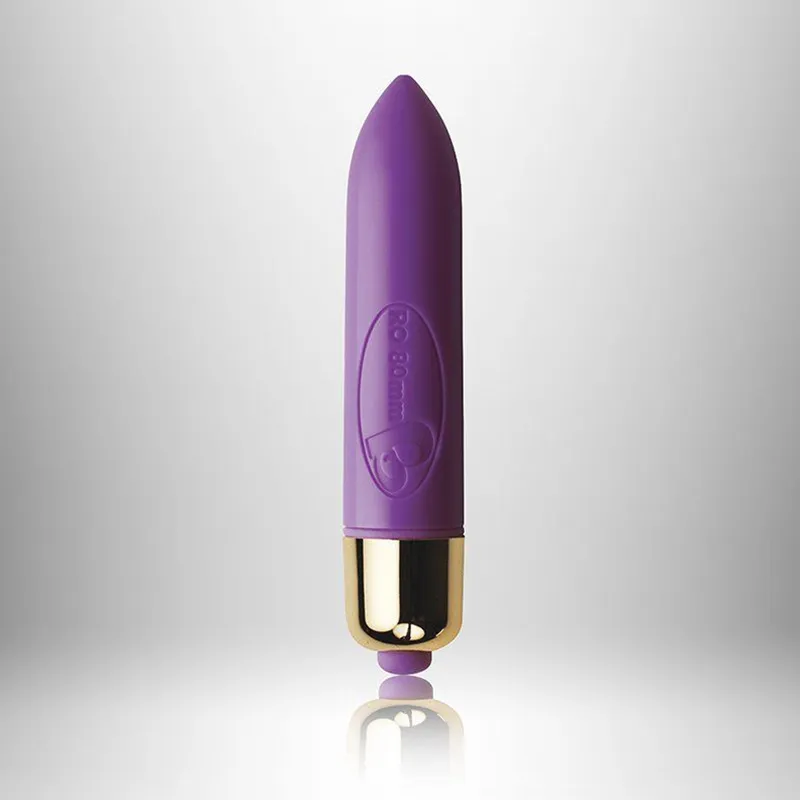 Rocks-Off Petite Sensations Pearls kleiner vibrierender Analplug lila