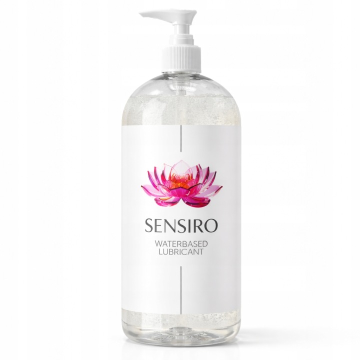 SENSIRO wasserbasiertes hypoallergenes Gleitgel 1000 ml Intimgel