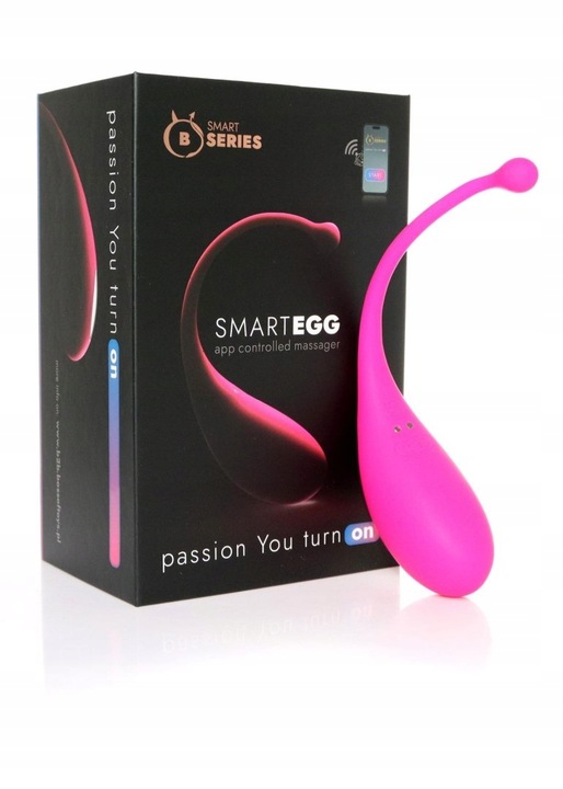 B Series Smart Egg Vibrations Ei aus Silikon mit App-Steuerung und 9 Vibrationsmodi für Kegeltraining