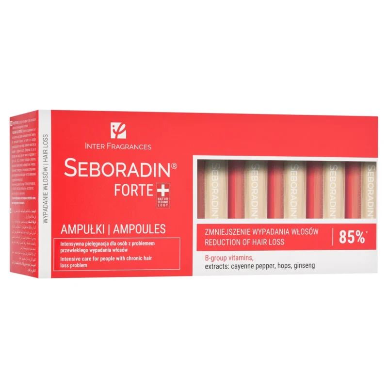 Seboradin Forte Ampullen gegen Haarausfall 14 x 5,5 ml – stärken Haar und fördern Wachstum