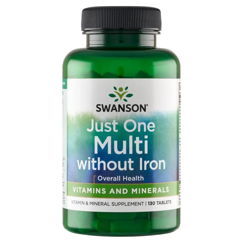 Swanson Century Formula Multi without Iron 130 Tabletten Multivitamin ohne Eisen