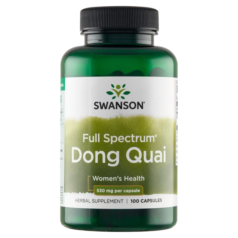 Swanson Full Spectrum Dong Quai 530 mg Kapseln mit chinesischer Engelwurz für die Frauengesundheit