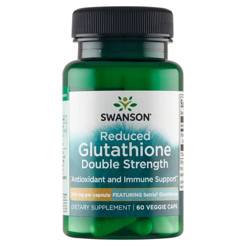 Swanson L-Glutathion 200 mg vegetarische Kapseln Setria Antioxidans