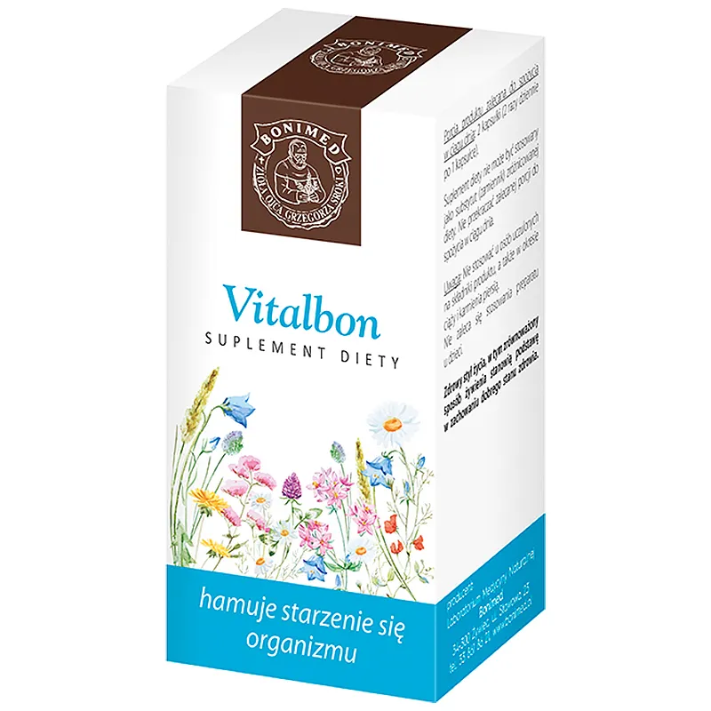 Vitalbon Kapseln mit Pflanzenextrakten und Vitamin C Nahrungsergänzung