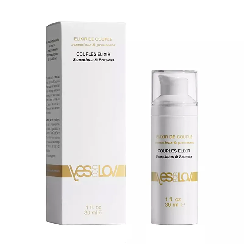 YESforLOV Lustelixier für Paare 30 ml – stimulierendes Intimgel mit warm-kalt Effekt