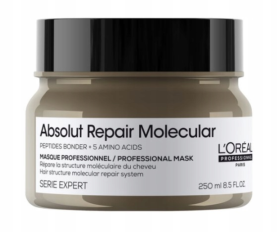 L’Oréal Absolut Repair Molecular Haarmaske 250 ml für geschädigtes Haar