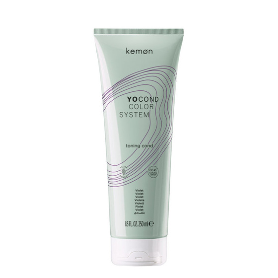 Kemon Yo Cond Violet Haarmaske 250 ml gegen Gelbstich für blondes Haar