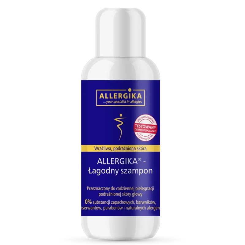 Allergika mildes Shampoo für gereizte und empfindliche Kopfhaut 200 ml