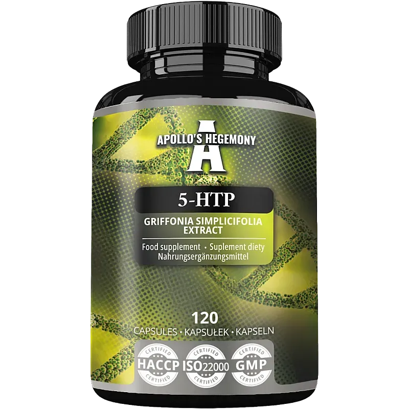 Apollo's Hegemony 5-HTP Kapseln mit 5-Hydroxytryptophan aus Griffonia simplicifolia