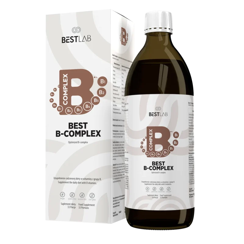 BestLab Best B-Complex flüssiger Vitamin B Komplex 500 ml