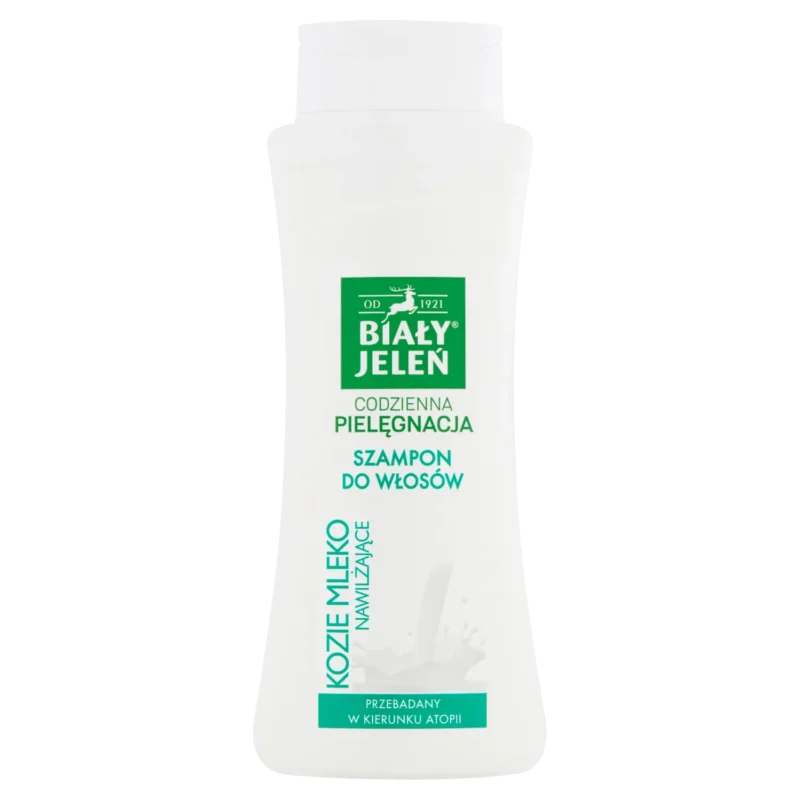 Biały Jeleń hypoallergenes Shampoo mit Ziegenmilch für empfindliche Kopfhaut und feines Haar 300 ml