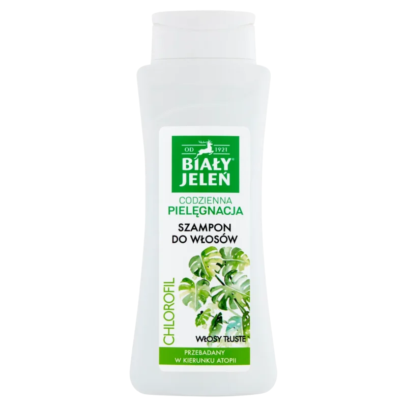Biały Jeleń hypoallergenes Shampoo mit Chlorophyll für fettiges Haar 300 ml