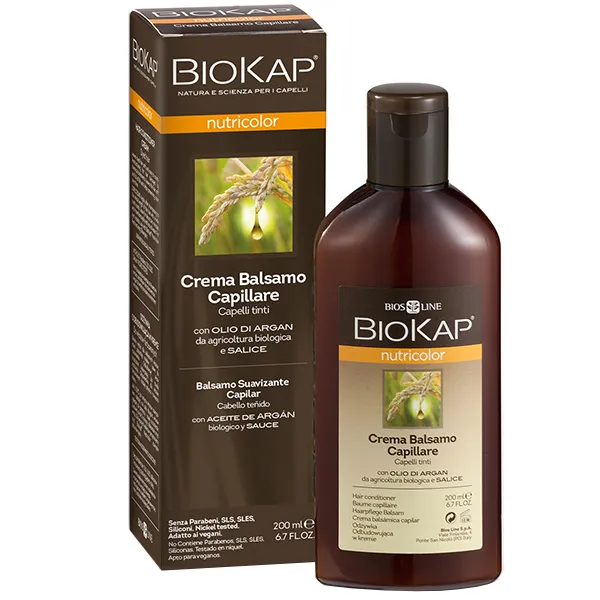 BioKap Nutricolor Haarspülung für coloriertes Haar mit Arganöl 200 ml