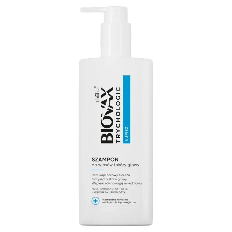 Biovax Trychologic Anti-Schuppen Shampoo für Haare und Kopfhaut 200 ml