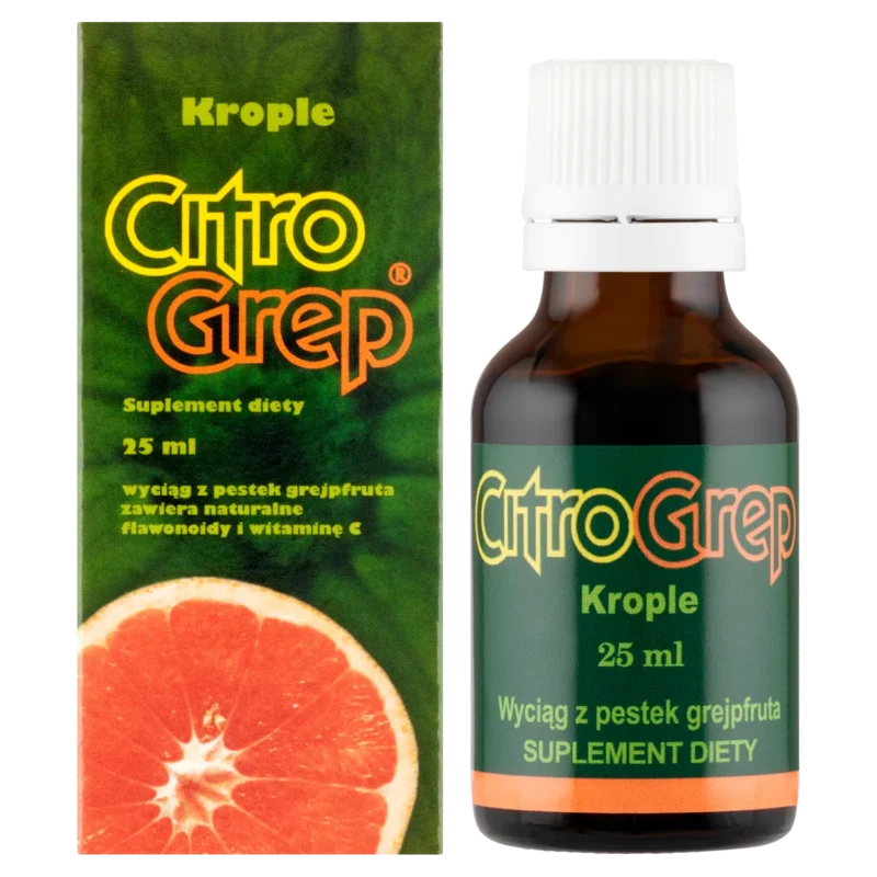 CitroGrep Grapefruitkernextrakt Tropfen mit Flavonoiden und Vitamin C 25 ml